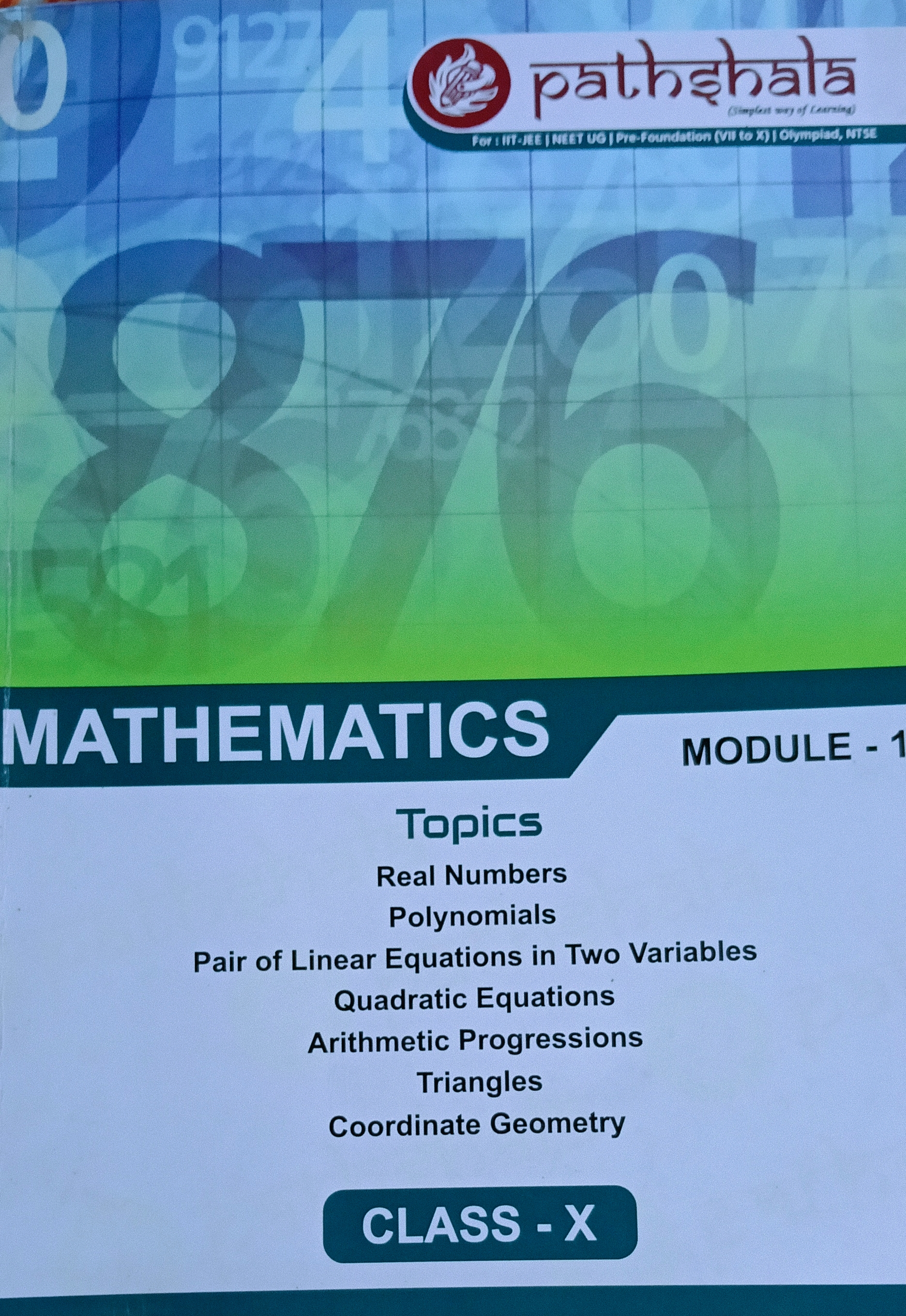 Class 10 Math Module
