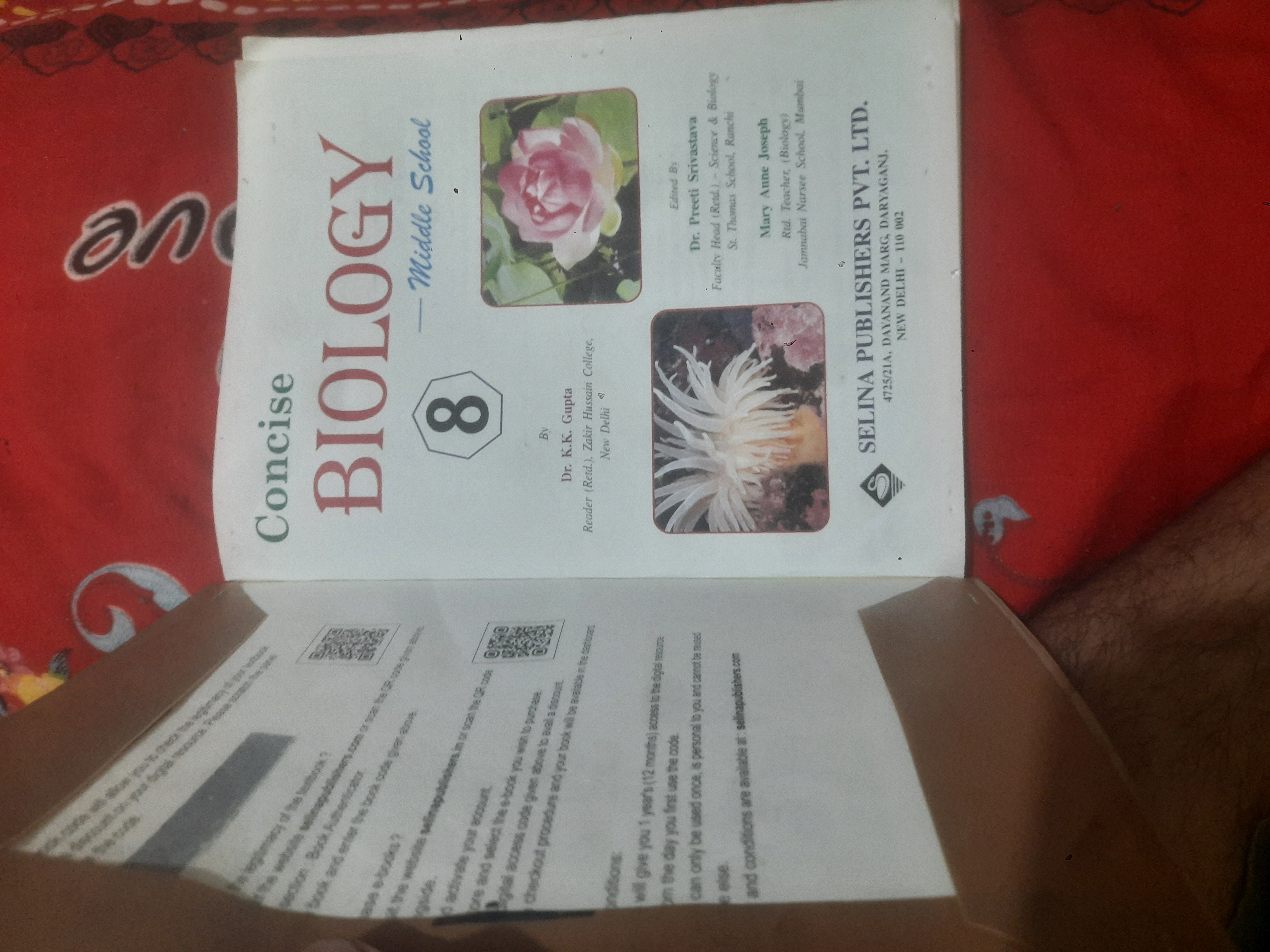 Concise Biology class 8 ICSE