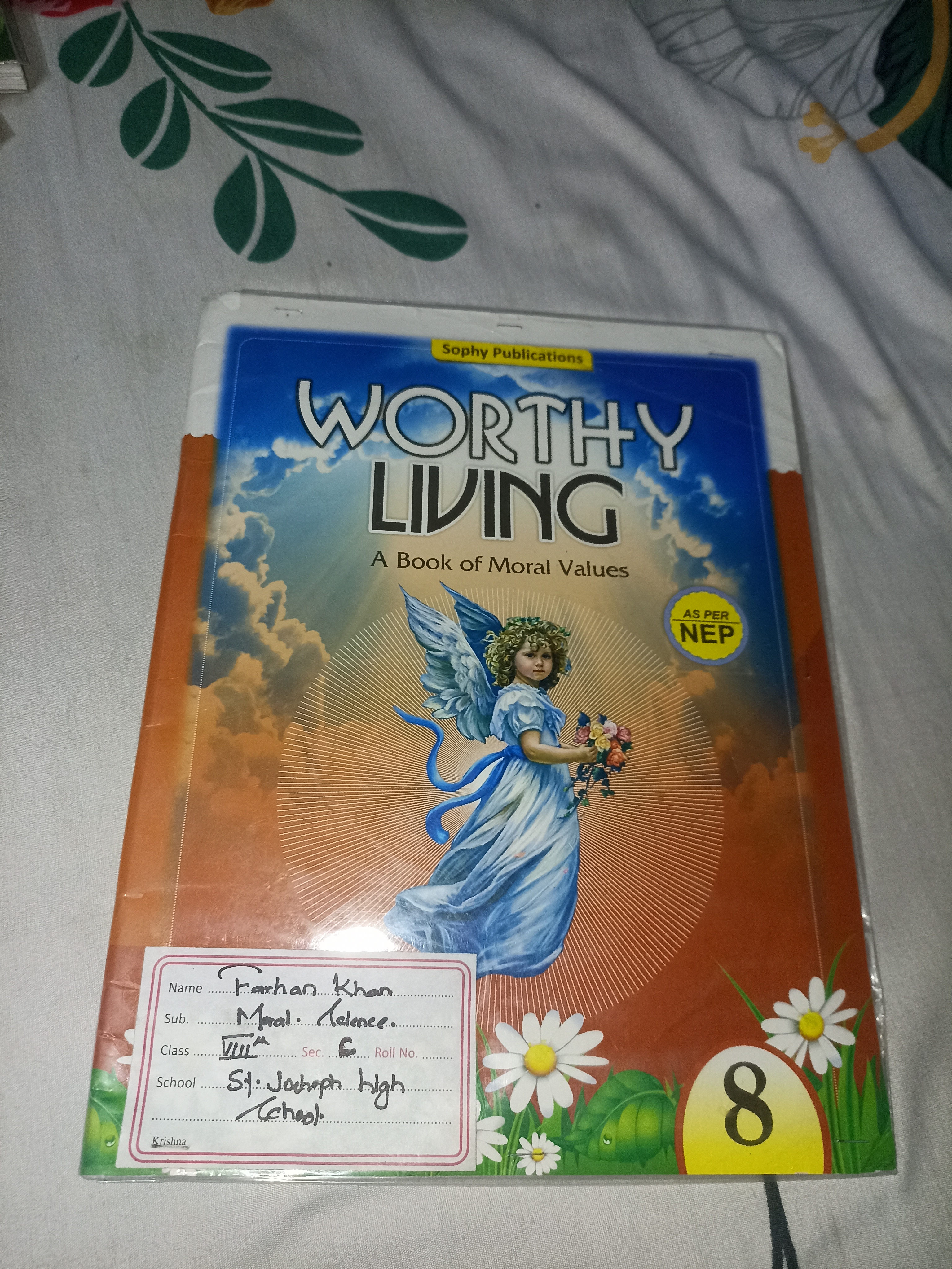 Worthy living class 8th