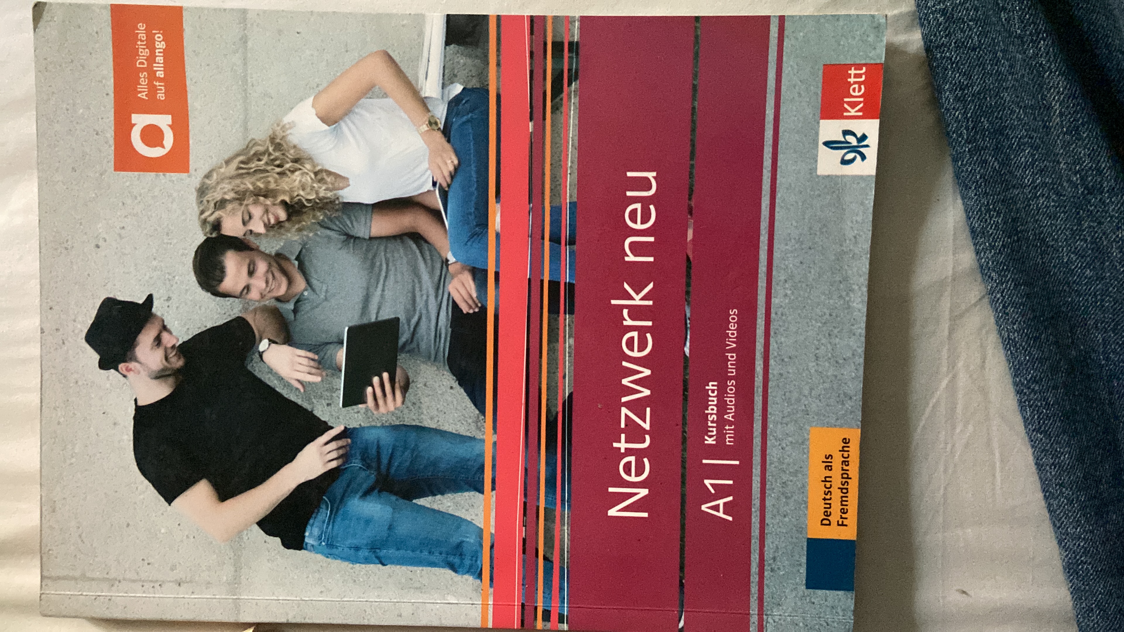 German A1 book KURSCHBUCH