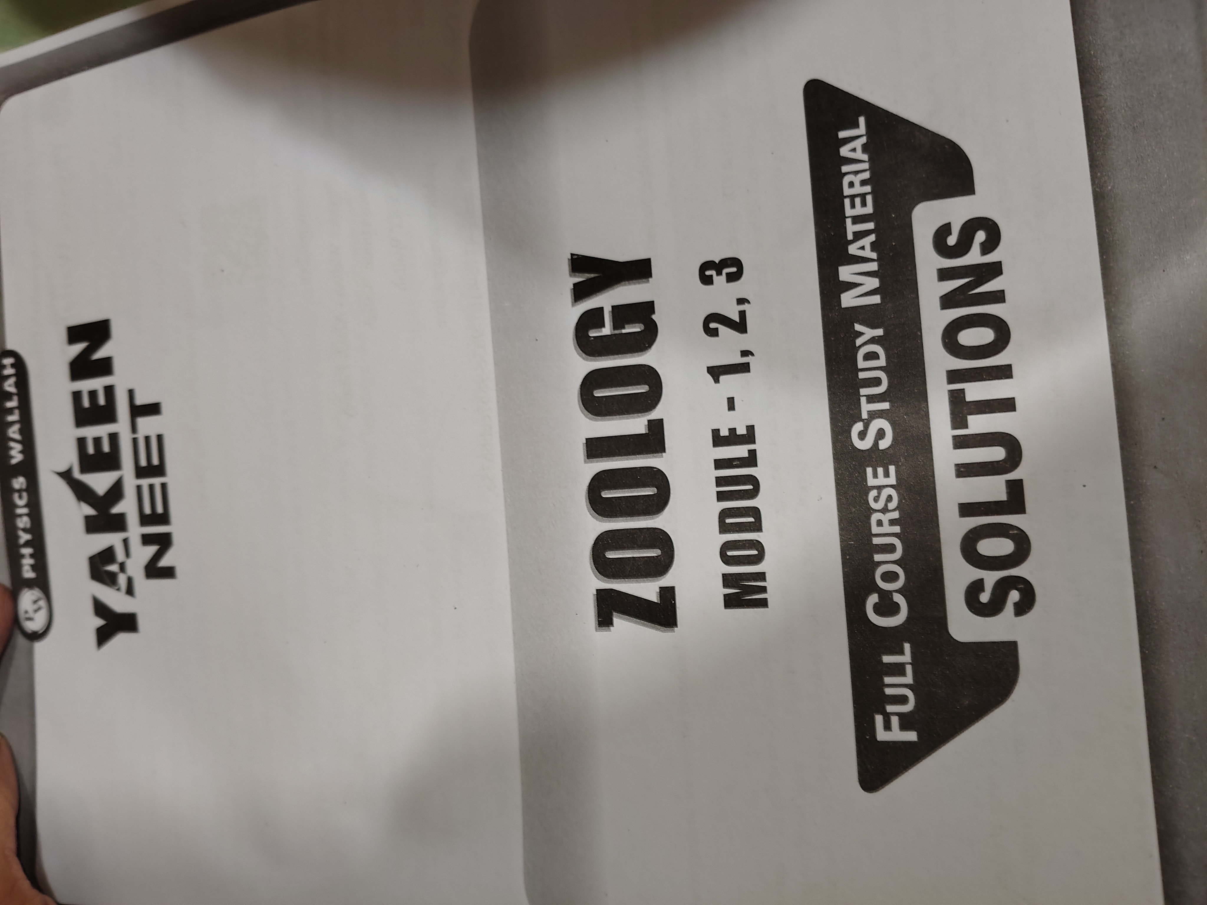 PW Yakeen neet modules 2026