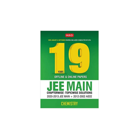 Used 19 Years Offline & Online Papers JEE Main in Chemistry Chapterwise-Topicwise Solution by MTG Publication Paperback