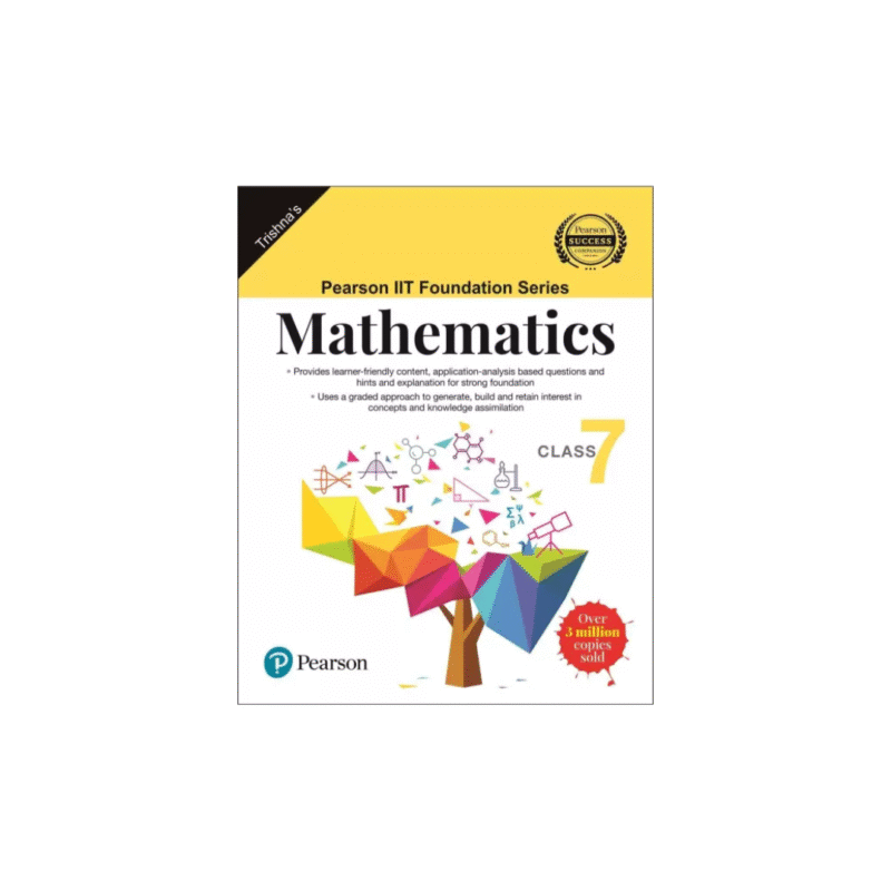 Used Pearson Iit Foundation Series - Maths - Class 7 (English, Paperback) - 2019 Edition