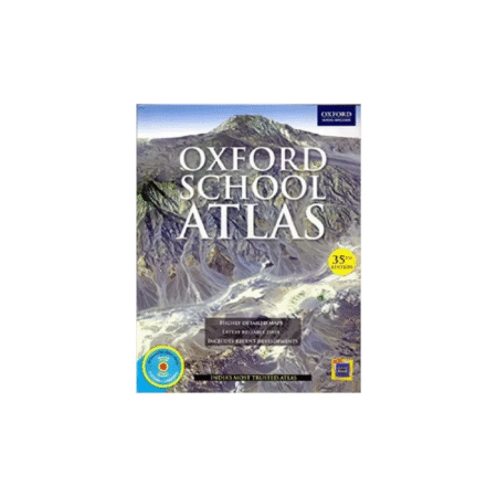 Used Oxford School Atlas - Highly Detailed Maps Latest Reliable Data Includes Recent Developments 35 Edition (English, Paperback, unknown)