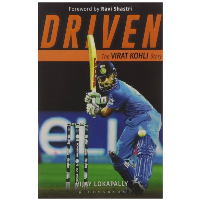 (Used Book) Driven Virat Kohli story (English, Lokapally Vijay)