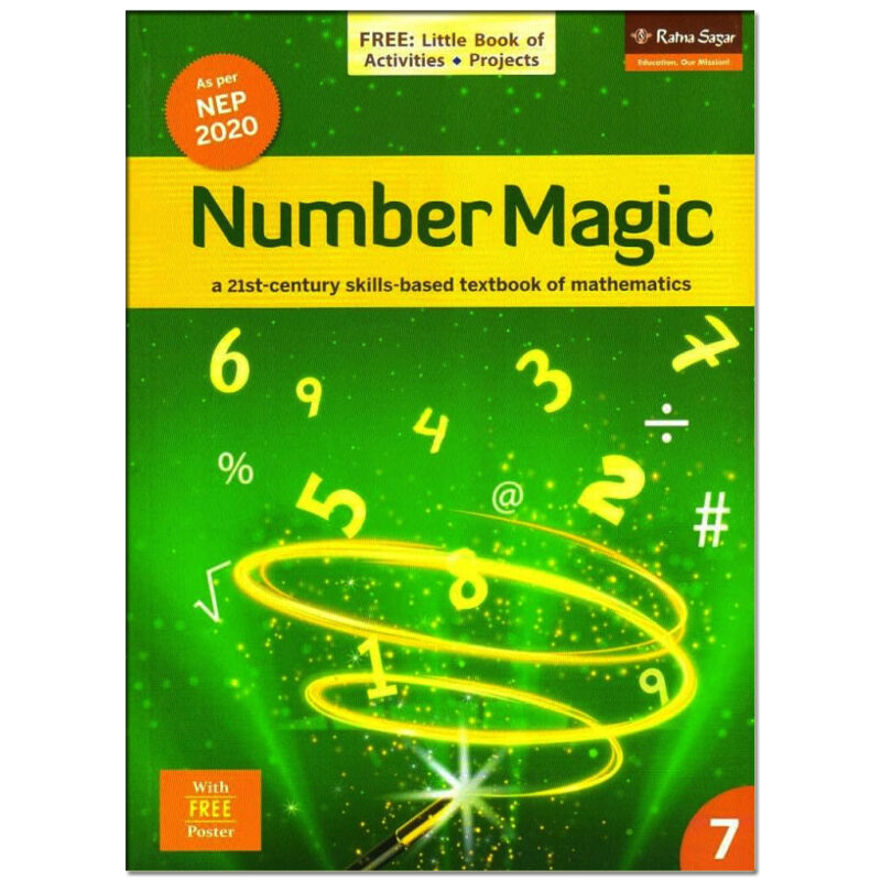 Number Magic 7 | Number Magic Book For Class 7 by Ratna Sagar (Used Book)