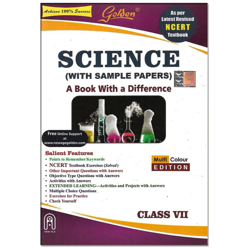 Golden Science Guide Class-7 S GUPTA, (Old Syllabus, Used Book)