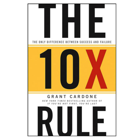 The 10X Rule: The Only Difference Between Success and Failure (By Cardone Grant)