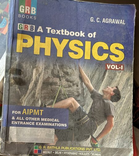 TEXTBOOK PHYSICS FOR AIPMT VOL 1 GC AGRAWAL