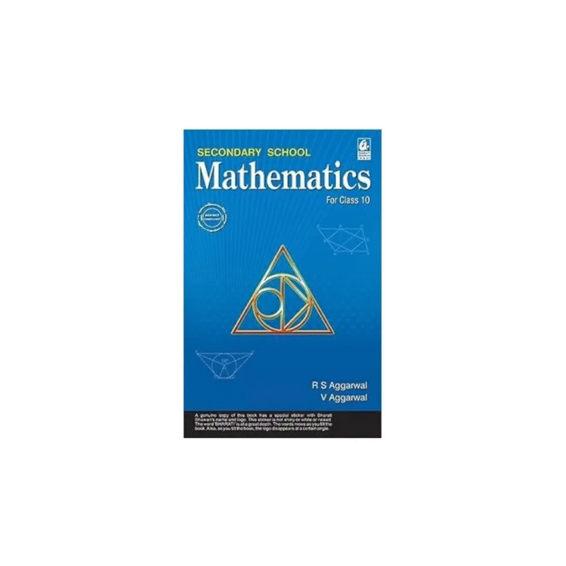 Secondary School Mathematics for Class 10 - CBSE - by R.S. Aggarwal (2024-2025 Examination) Paperback – 1 January 2024