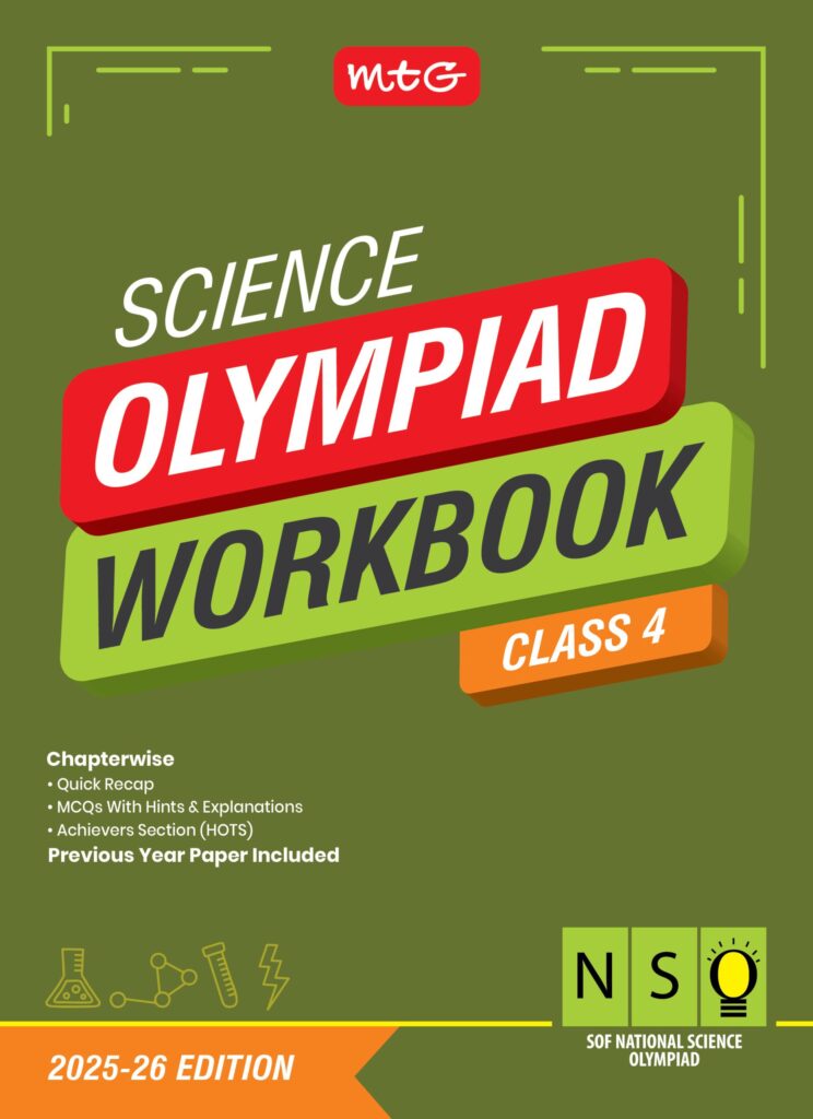 Class 4 National Science Olympiad (NSO) Workbook for 2025-26 Exam with ...