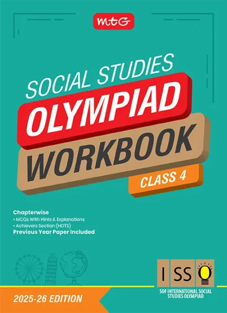 Class 4 International Social Studies Olympiad (ISSO) Workbook for 2025-26 Exam with MCQs and Achievers Section