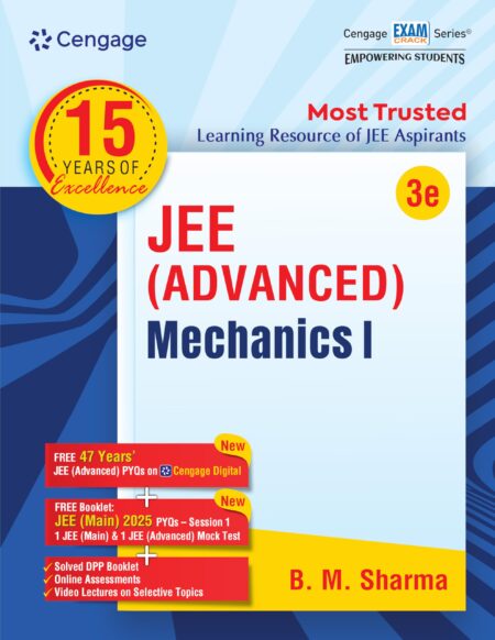 Cengage JEE Advanced Mechanics I with FREE 47 YEARS JEE ADVANCED PYQ’s, Videos & Online assessments