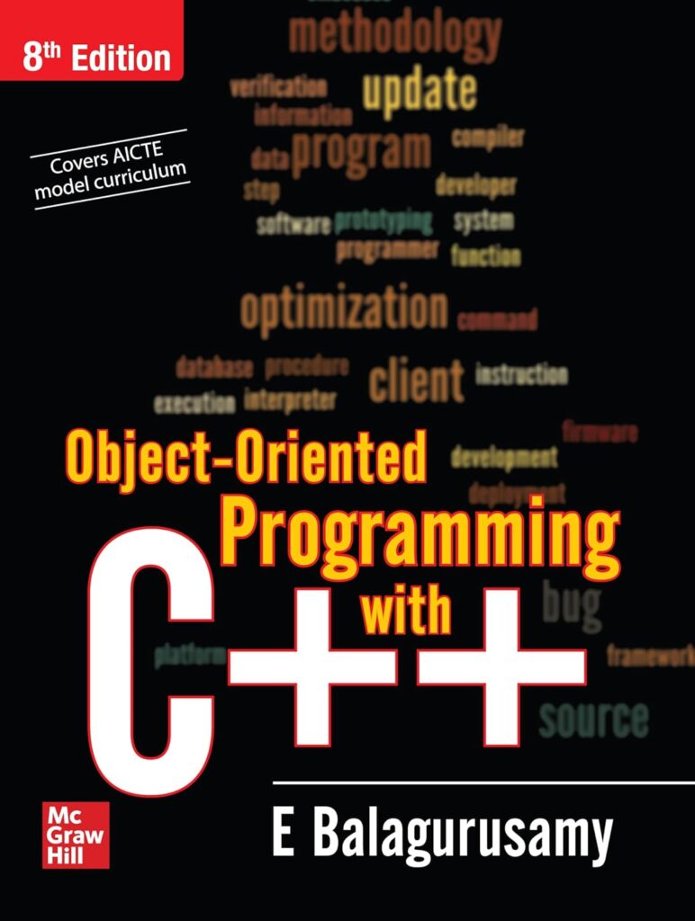 OBJECT ORIENTED PROGRAMMING WITH C++, 8TH EDITION - kitabwalah.com