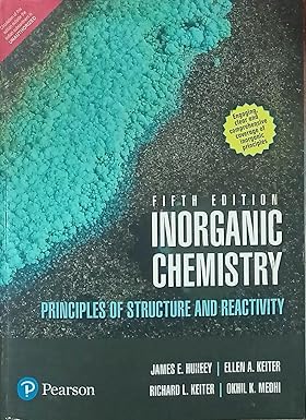 INORGANIC CHEMISTRY By James E Huheey NVB++++ | by Aakash (Author) | PEARSON