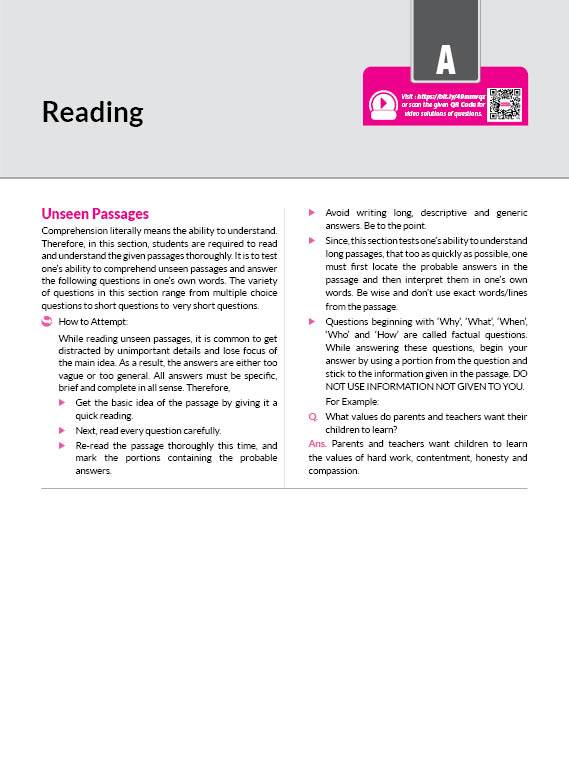 CBSE 10 Years (2025-2016) Chapterwise Topicwise Solved Papers Class 12 English Core Book – CBSE Champion For 2026 Exam | Video Solution of PYQs (Based on Latest Pattern) - Image 3