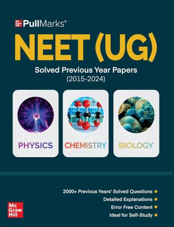 Pull Marks NEET (UG) Solved Previous Year Papers (2015-2024)/ Physics, Chemistry,Biology
