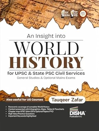 An Insight into World History for UPSC & State PSC Civil Services General Studies & Optional Mains Exam | Previous Year Questions PYQs