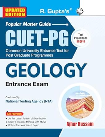 CUET-PG: M.Sc Geology/Applied Geology/Earth Sciences Entrance Exam Guide