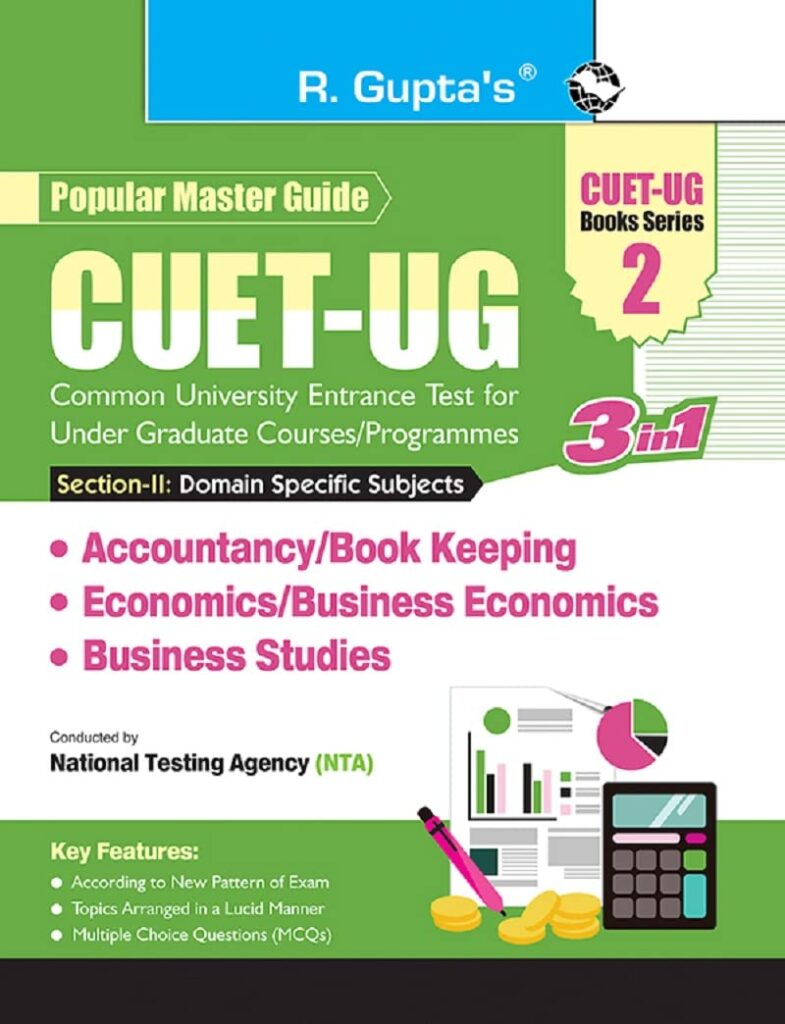 CUET-UG: Section-II (Domain Specific Subjects: Accountancy/Book Keeping ...