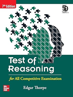 Test of Reasoning | SSC, IBPS, SBI & Railway by Edgar Thorpe (Author)