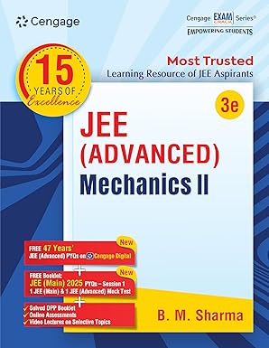 Cengage JEE Advanced Mechanics II with Free Online Assessments & Digital Content