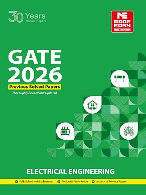 GATE 2026 Electrical Engineering Book | 30 Years Previous Year Solved Papers (1996–2025) | Chapterwise & Topicwise PYQs with Detailed Solutions | Includes General Aptitude & Engineering Mathematics