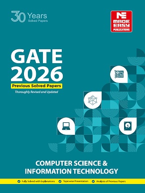 GATE 2026: Computer Science & IT Engineering Book | 30 Years Previous Year Solved Papers (1996–2025) | Chapterwise & Topicwise PYQs with Detailed Explanations | Includes General Aptitude & Engg Maths