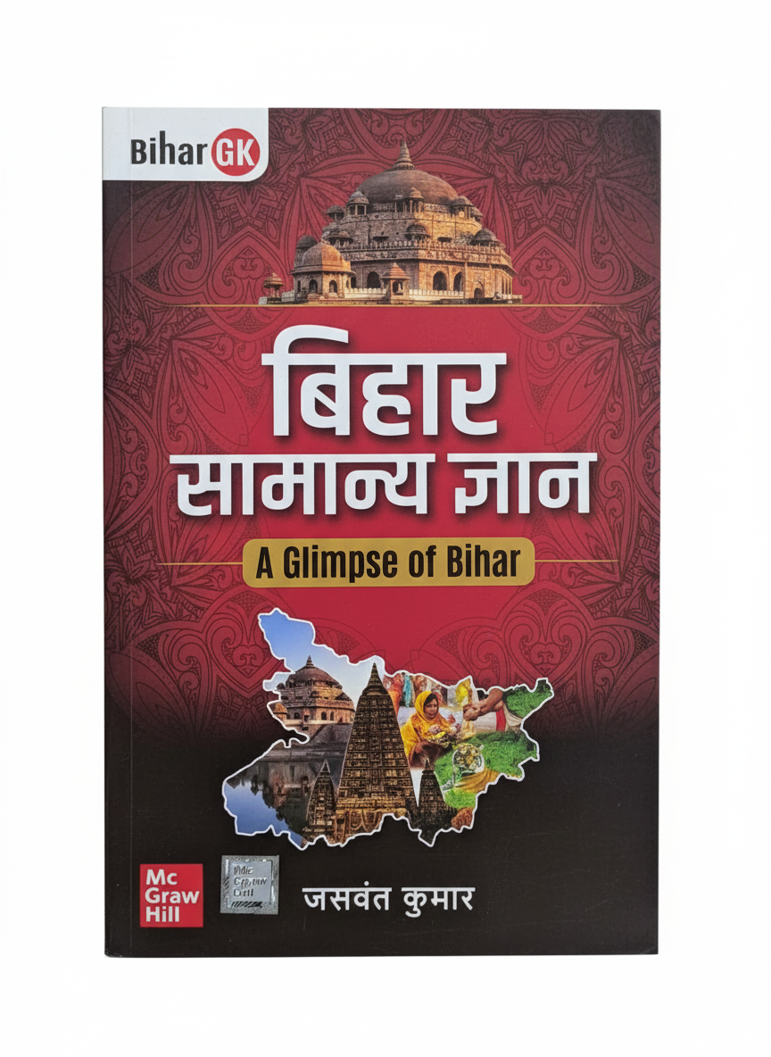 Bihar Samanya Gyan (बिहार: सामान्य ज्ञान) 2025-26 | Bihar GK in Hindi | Essential for BPSC, BSSC, BPSSC & Bihar Other Competitive Exams, Featuring Maps, Graphs, Practice Questions & Authentic Govt Sources Paperback – 9 August 2024