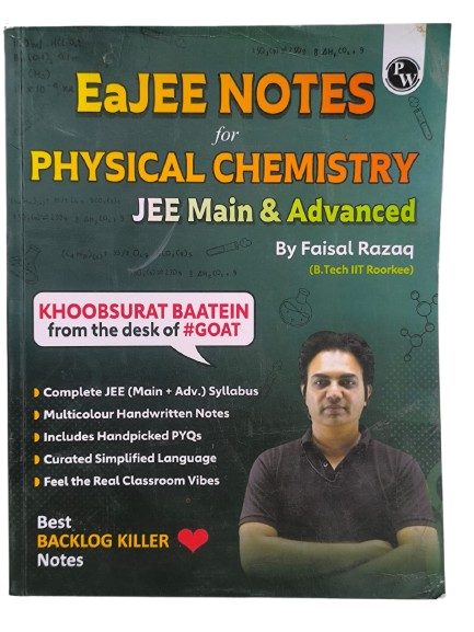 PW EaJEE Handwritten Notes For Physical Chemistry By Faisal Razaq