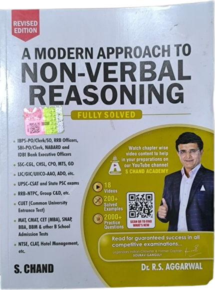 A Modern Approach to Non-Verbal Reasoning - Includes Latest Questions and their Solutions REVISED Edition (English, Paperback, Aggarwal R. S)
