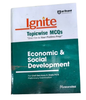 Arihant Ignite Series for UPSC Prelims- Topicwise MCQs for Economics & Social Development | For Civil Services & State PCS Prelims Paperback – 19 January 2025 by Amit Mangtani (Author), CA Shalini Wadhwani (Author)