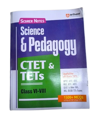 Scorer Notes Science & Pedagogy CTET & TETS ( Class VI-VIII) Paperback – 23 January 2025
