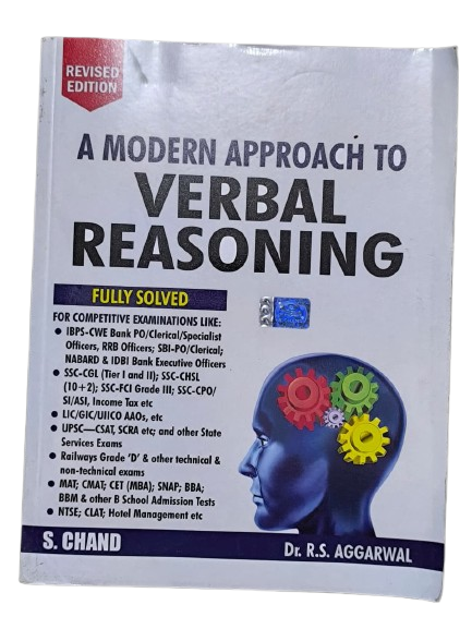 A Modern Approach To Verbal Reasoning Paperback – 1 January 2018 by R.S. Aggarwal (Author)