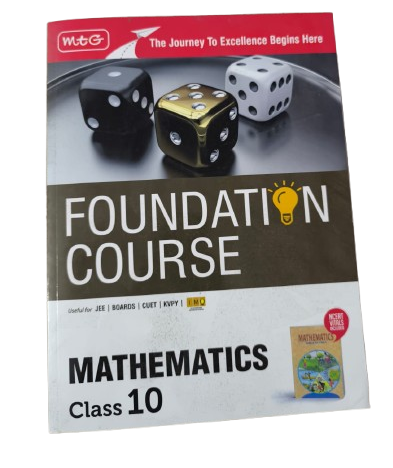 MTG Foundation Course Class 10 Mathematics Book (Edition 2025) For IIT JEE, IMO Olympiad, CUET, KVPY & Boards Exam | Based on NCERT Latest Pattern Paperback – 21 January 2025 by MTG Editorial Board (Author)