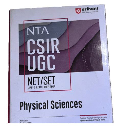ARIHANT NTA CSIR UGC PHYSICAL SCIENCES [NET / SET JRJ & LECTURERSHIP] BY W. MELEMNGANBA CHENGLEI & DR. ISHRAT ALI, DHARAMVEER SINGH Paperback – 1 January 2024