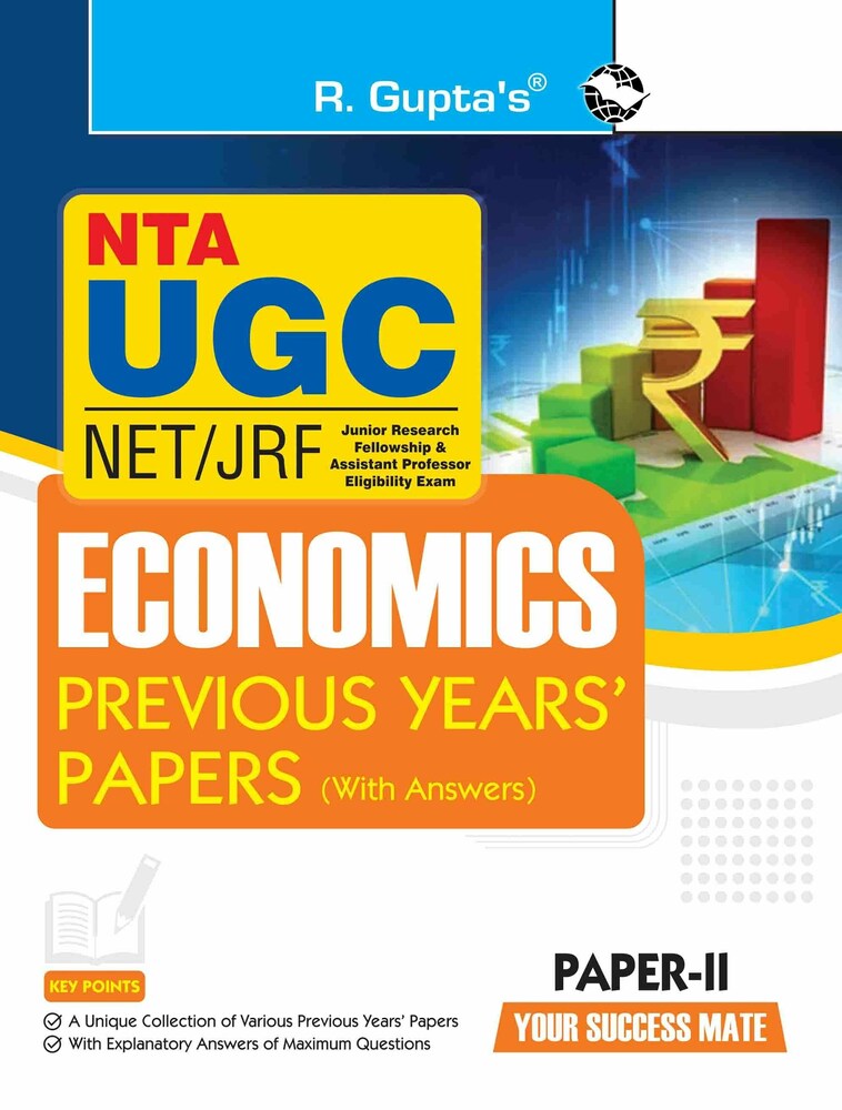 NTA-UGC-NET/JRF: ECONOMICS (PAPER-II) Previous Years' Papers (With Answers) - (R. Gupta's Popular Master Guide)