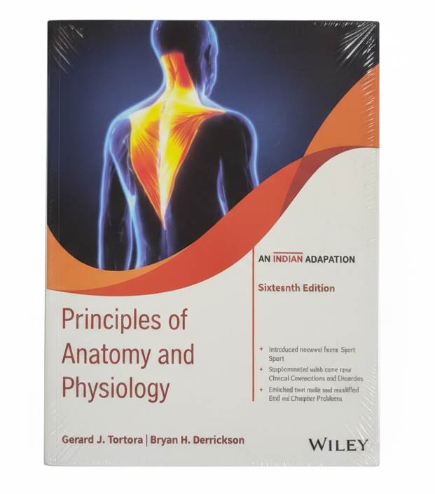 Principles of Anatomy and Physiology with Study Guide An Indian Adaptation 16th Edition Paperback – 30 October 2023 by Gerard J. Tortora (Author)