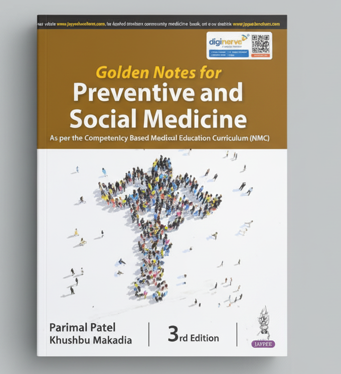 GOLDEN NOTES FOR PREVENTIVE AND SOCIAL MEDICINE Paperback – 11 January 2024 by Parimal Patel (Author), Khushbu Makadia (Author)