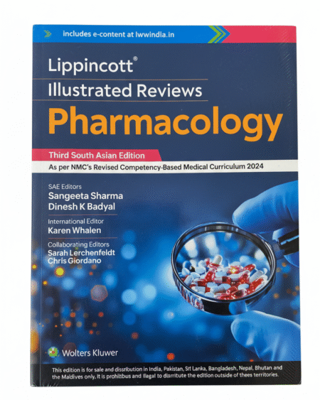 LIPPINCOTT ILLUSTRATED REVIEWS PHARMACOLOGY WITH ACCESS CODE 8ED (THIRD SAE) (PB 2025) Paperback – 2 August 2025 by SHARMA S. (Author)