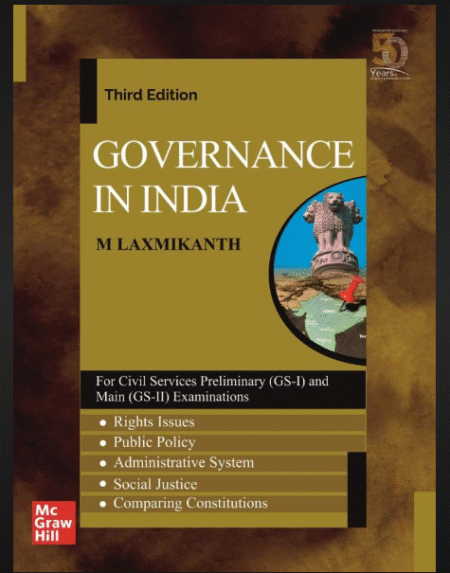 Mc Graw Hill Governance in India By M. Laxmikanth 3rd Edition Latest Edition