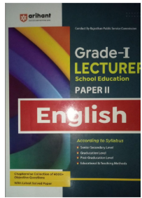 Rajasthan grade 1 lecturer school education english