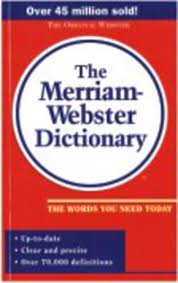 The Merriam Webster Pocket Dictionary