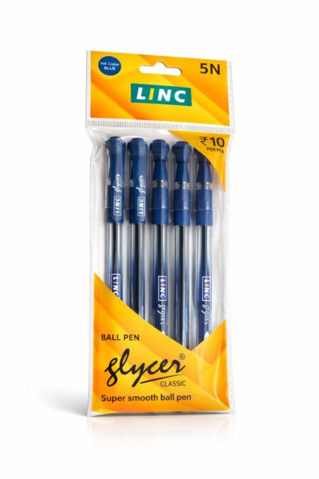 LINC GKYSER BALL PEN BLUE ( PACK OF 5)