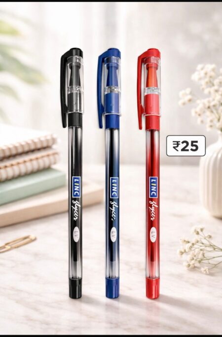 LINC GLYSER COMBO OF 3 PENS ( BLACK , BLUE ,RED)