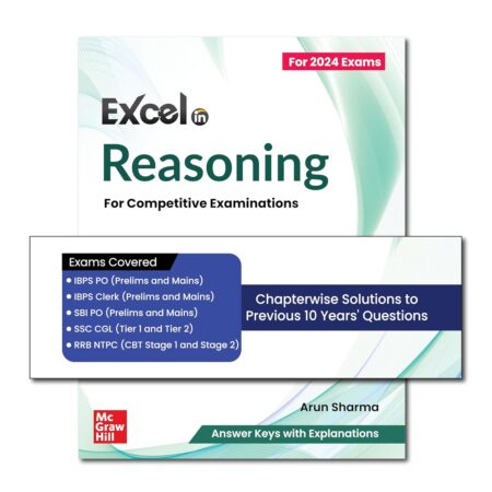 Reasoning for SSC CGL, IBPS PO & Clerk, RRB NTPC and SBI PO Exams 2025 | 10 Yrs Chapterwise Solved Previous Papers Tier I & II | 2000+ MCQs Verbal & Non-verbal | All-in-one Solutions for Govt Exams Paperback – 1 September 2024 by Arun Sharma (Author)
