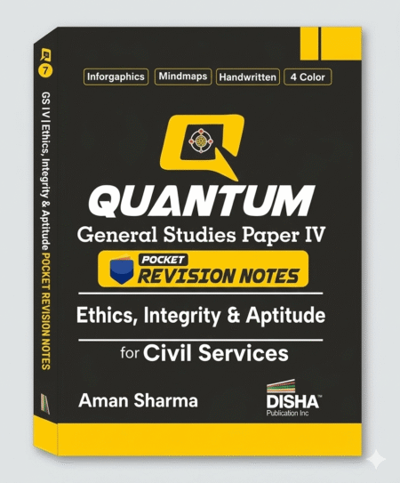 Disha Quantum General Studies Paper III Environment, Disaster Management & Internal Security Pocket Revision Notes for Civil Services | UPSC & State PSC Prelims & Mains | 4 colour Handwritten Notes Paperback – 9 December 2025 by Aman Sharma (Author) ISBN- 9789371863155