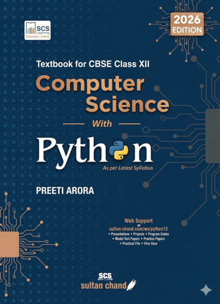 Computer Science With Python (2026-27 Session): Textbook For CBSE Class12 Paperback – 25 October 2025 (Paperback, Others, preeti arora) ISBN-