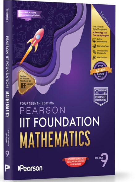 IIT FOUNDATION MATHEMATICS CLASS - 9 2026 , PEARSON