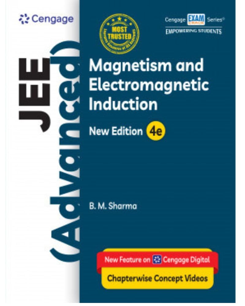 Cengage JEE (Advanced) Magnetism & Electromagnetic Induction – B. M. Sharma